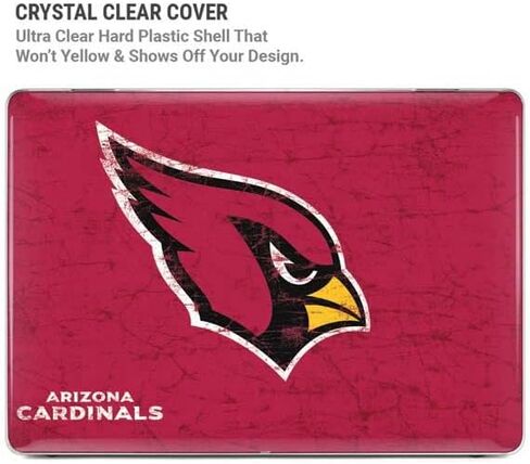 حافظة Skinit + غلاف متوافق مع جهاز MacBook Air 13in M1 (2021) - تصميم مرخص رسميًا من NFL Arizona Cardinals in Saudi Arabia