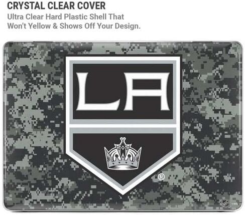 Skinit Case + Skin Compatible with MacBook Air 13in (2020) - Officially Licensed NHL Los Angeles Kings Camo Design in Saudi Arabia