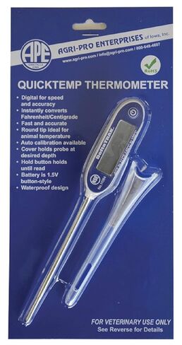 Quicktemp Digital Thermometer. Model 11064. -40 to 311 Degrees F. °F /°C Switchable. 4" Stainless Steel Probe. Calibratable. in Saudi Arabia