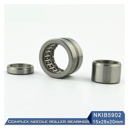 1 قطعة NKIB5902 محمل مركب 15*28*20 مللي متر الأسطوانة الكرة الاتصال الزاوي in Kuwait