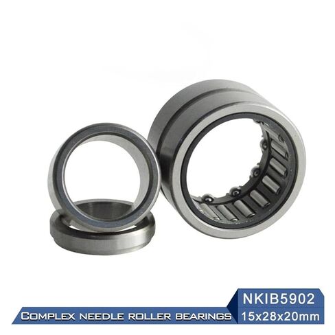 1 قطعة NKIB5902 محمل مركب 15*28*20 مللي متر الأسطوانة الكرة الاتصال الزاوي in Kuwait