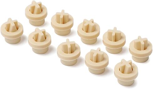 10 قطع صمام فحص MCCVDB0 منقار البط و10 قطع حلقة UCAK200 1/4 بوصة، تناسب أنبوب MCCP202، متوافقة مع مضخات Sten-ner 45 و85 و100 و170 القابلة للتعديل والثابتة، للصيانة المنتظمة للمضخة in Kuwait