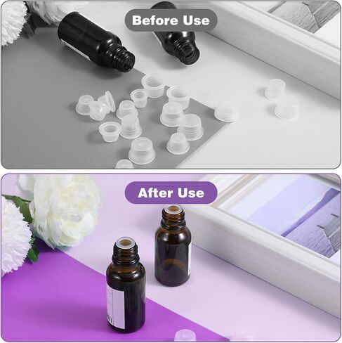 50 Pcs 5 Sizes Salt and Pepper Stoppers Plugs,Reusable Salts Shaker Plug Plastic Stoppers for Salt and Pepper Shakers Bottles Opening Size 10/12/13/15.8/16 mm in Kuwait
