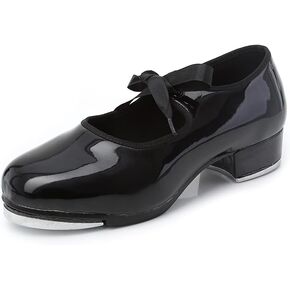 حذاء MSMAX Tap للفتيات والأطفال، حذاء Tap Dance Mary Jane للأطفال الصغار/الأطفال الصغار in Kuwait