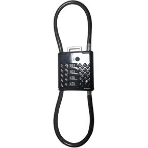 H12 (1 Pack) 4-Digit Combination Cable Padlock with 12 inch (30 cm) Flexible Steel Cable, Small Lock for Locker,Luggage, Backpack,Cabinet,Gym Bag,Toolbox,Travel,Black (2, 30cm(12 inch Cable)) in Saudi Arabia