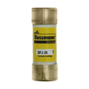 Bussmann DFJ-25 DFJ 25A DFJ25 600Vac Class J Drive Fuse High Speed Fuse, Yellow in Saudi Arabia