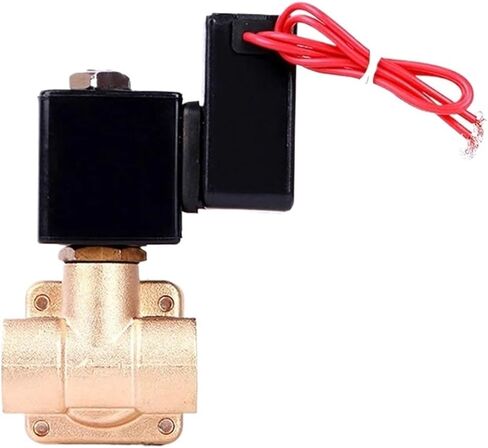0927500 Energy-Saving Pilot-Operated high-Pressure Normally Closed Brass Solenoid Valve, Energized for 24 Hours Without Heat, 220V 24V 12V(BSP_110VAC) in Saudi Arabia