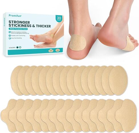 Foam Blister Bandages Pads for Feet - (Variety Pack) Promifun 20ct Adhesive Heel Pads for Shoes - Foot Protector Chshions for Calluses, Cuts,Bunion,Dry Cracked Heel Prevention & Recovery in Saudi Arabia