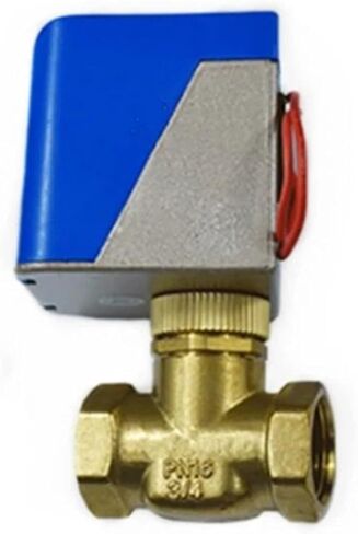 Electric Two-way Valve VA-6016-8503 Central Air-conditioning Fan Coil Solenoid Valve DN20 DN25(DN25) in Saudi Arabia