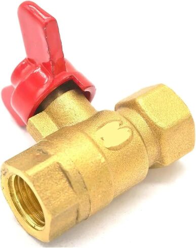 1/4 "3/8" 1/2 "3/4" صمام كروي نحاسي ذو قطر متساوي مع صمام مقبض PN 0.8 Mpa مناسب للهواء والغاز والماء والوقود (ND50) in Saudi Arabia
