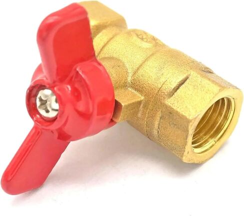 1/4 "3/8" 1/2 "3/4" صمام كروي نحاسي ذو قطر متساوي مع صمام مقبض PN 0.8 Mpa مناسب للهواء والغاز والماء والوقود (ND50) in Saudi Arabia