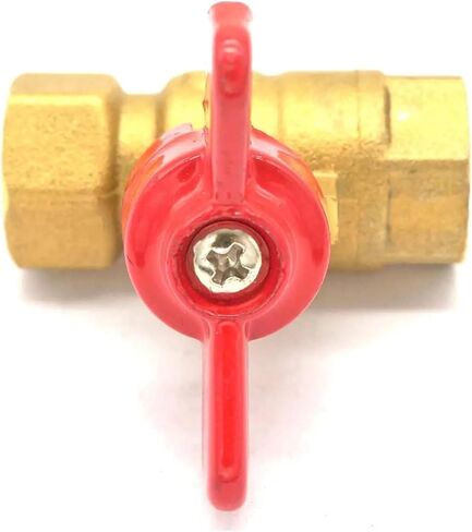 1/4 "3/8" 1/2 "3/4" صمام كروي نحاسي ذو قطر متساوي مع صمام مقبض PN 0.8 Mpa مناسب للهواء والغاز والماء والوقود (ND50) in Saudi Arabia