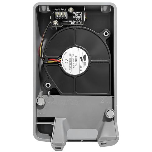 الغطاء الأمامي الأصلي للطارد AD5X لطابعة Flashforge AD5X ثلاثية الأبعاد، مكونات الغطاء الأمامي للرش مع مجموعة تجميع مروحة التبريد 4010، استبدال مباشر لأجزاء Flashforge in Kuwait