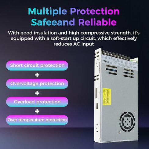 Creality Official K1 SE/K2 SE 350W Power Supply, Original 3D Printer Switch Power Supply for Creality K1/K1C/Ender 3 V3/Ender 3 V3 SE/V3 KE/Ender 3 S1/S1 Pro/S1 Plus/Ender 3 V2/Ender 3 Neo/CR 10 SE in Saudi Arabia