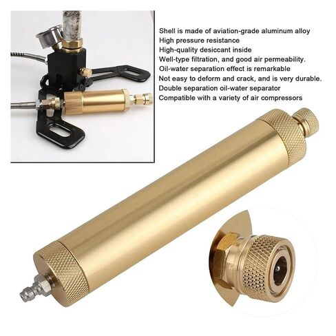 30Mpa 4500PSI فاصل الزيت والماء ضاغط فاصل المياه منظم PCP مضخة مرشح الهواء ارتفاع ضغط فلتر الهواء الغوص in Saudi Arabia