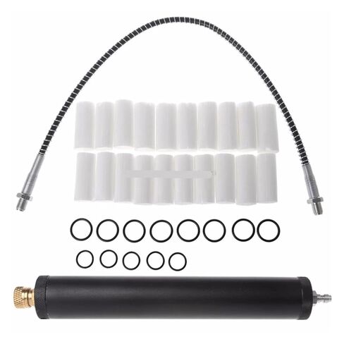 Black Aluminum Alloy PCP Air Filter Compressor Oil Water Separator High Pressure 40Mpa 300bar Pump D13 19 in Saudi Arabia