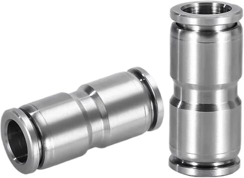 10 قطعة PU/PG 1/4 "3/8" 1/2 "4 6 8 10 12 مللي متر 304 الفولاذ المقاوم للصدأ مستقيم الهواء تركيب هوائي سريع القصبة الهوائية موصل سريع (اللون: PU-6) in Saudi Arabia