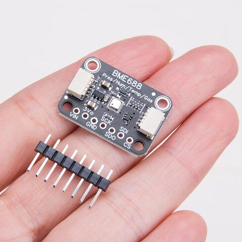 KOOBOOK 1Pcs High-Precision BME688 Environmental Sensor Module AI Intelligent I2C SPI Compatible Temperature Humidity Air Pressure Gas Detection in Saudi Arabia