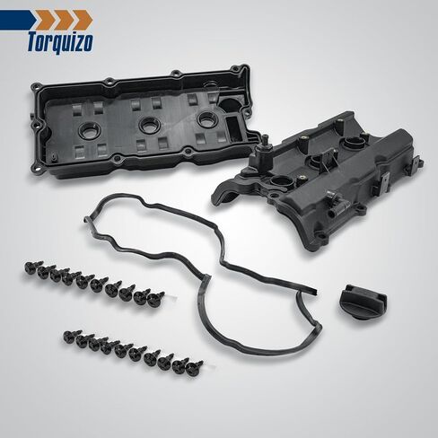 Engine Valve Cover with Gasket for Honda Vehicles, Compatible with 2013-2017 Accord, 2015-2019 CR-V, L4 2.4L Gas Engines -K24W1, Replacement Part # 12310RDFA01, 123105A2A01 in Saudi Arabia