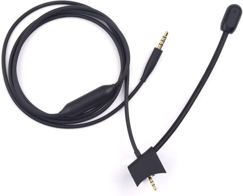 Replacement Microphone Compatible with Bose QuietComfort 35 II, QC35 II, QC35 Headphones, Boom Mic Cable with Mute Switch for PS4 PS5 Xbox One PC Laptop in Saudi Arabia