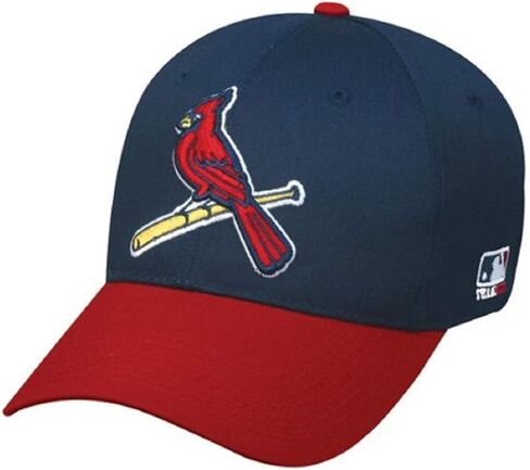 قبعات سانت لويس كاردينالز (أحمر) طبق الأصل مرخصة رسميًا من MLB، قبعة للبالغين والشباب - دوري البيسبول الرئيسي (الشباب) in Saudi Arabia