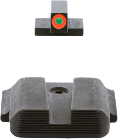AMERIGLO Protector Tritium Green Front/Rear Square Notch Sight Set Compatible with Glock Gen 1-4 9mm/.40/.380, Gen 5 10mm/.45 in Kuwait