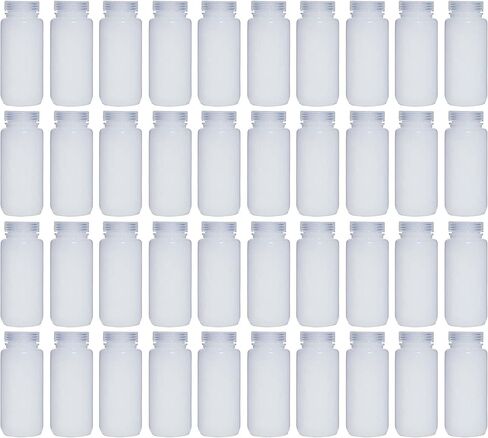 1000ML 32OZ Nature Wide Mouth HDPE Plastic Reagent Bottles with Caps Pack of 4 in Kuwait