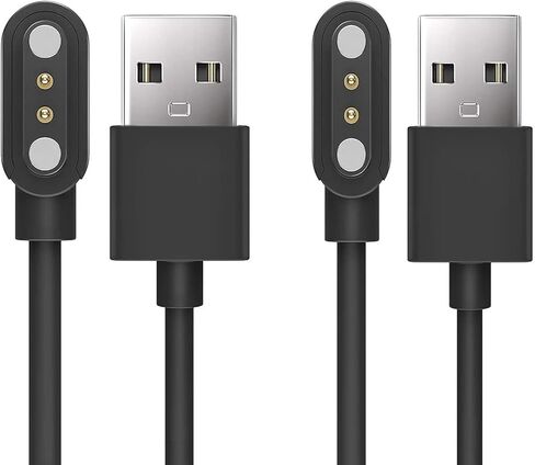 E ECSEM 2-Pack كابل شاحن مغناطيسي للنظارات الذكية Zigtik G300، استبدال سلك كابل شحن USB عالي السرعة in Saudi Arabia