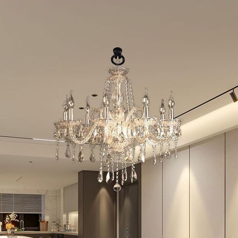 Veemoon Chandelier Hook Ring Light Fixture, 20pcs Ceiling Light Hanging Ring Hanger Ceiling Lamp Connectors Pendant Light Connection Ring Chandelier Hanging Kit Lamp Nut Fastener Zinc Alloy Bolt in Saudi Arabia