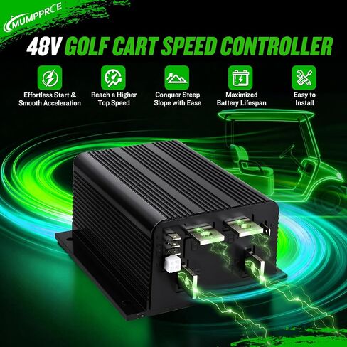 1204-410 1204-412 EZGO Club Car Speed ​​Controller، 48V 325A/300A/225A 5K-0Ω وحدة تحكم المحرك تناسب Curtis EZGO Club Car DS 1996-UP عربة الجولف، التوصيل والتشغيل وحدة تحكم عربة الجولف in Kuwait