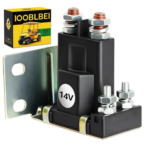 EZGO 14V Golf Cart Solenoid Compatible 4 Terminal for EZGO TXT 1994-up Gas Starter Continuous Duty Solenoid Switch Repair Replace OEM 27153G01, 612813 in Saudi Arabia