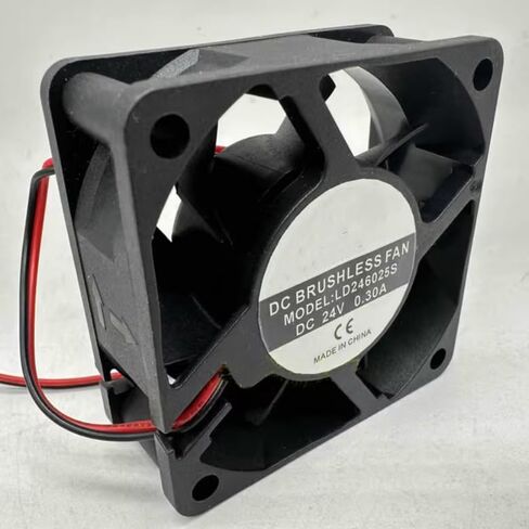 LD246025S 60X60X25MM 24V 0.30A مروحة تبريد بسلكين in Kuwait