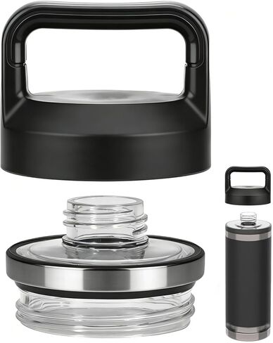 Replacement for YETI Rambler Bottle Chug Cap Lid, Screw Top Lid Replacement Fits for 18/26/ 36/64 oz Yeti Rambler in Saudi Arabia