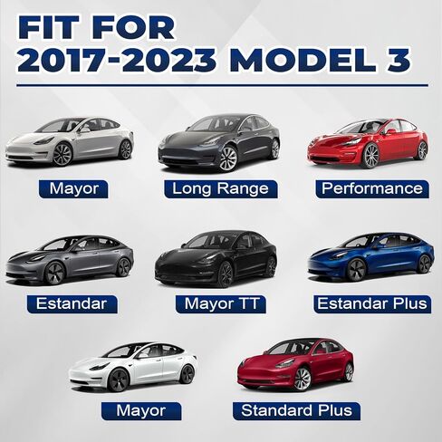 سبويلر خلفي مناسب لـ 2017-2023 Tesla Model 3، ABS OEM نمط الأداء الذيل الجذع والشفة الجناح المظهر الرياضي الملحقات مظهر ألياف الكربون in Saudi Arabia