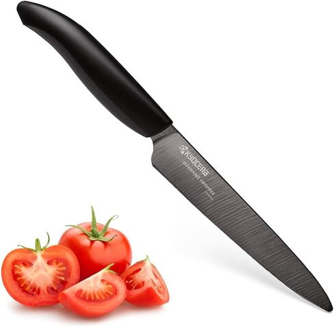Kyocera Revolution Ceramic Kitchen Knife, 5-inch, White in Saudi Arabia
