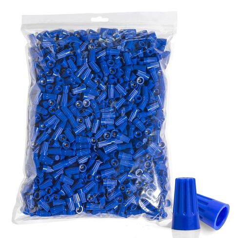 1200 Pcs Gray Wire Connectors, Electrical Wire Caps for AWG 22-16 with Insulating Insert, Spring Twist Terminals for Quick Connect, Wire Terminal Connectors Kit in Saudi Arabia