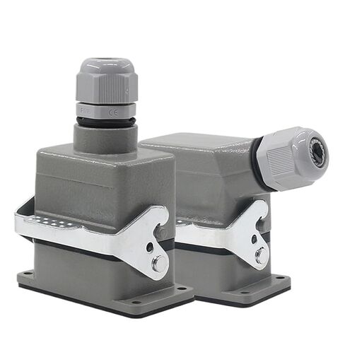 HDC-HE-006 موصل ثقيل مستطيل 6 دبابيس أساسية مقبس الطيران 10A 250V 1 قطعة(3) in Saudi Arabia