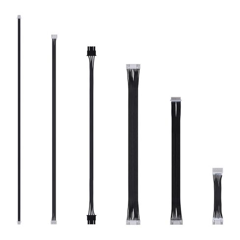 مجموعة كابلات ملحقات الطابعة ثلاثية الأبعاد (6 في 1) لـ BambuLab AMS 2 Pro: استبدال سلك التوصيل للإشارة أو نقل الطاقة - ضمان طباعة مستقرة H2D in Saudi Arabia