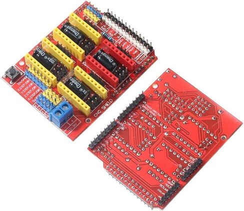 V3 حفارة ثلاثية الأبعاد لوحة وحدة توسيع درع CNC A4988 لوحة للقيادة متوافقة مع Arduino in Saudi Arabia