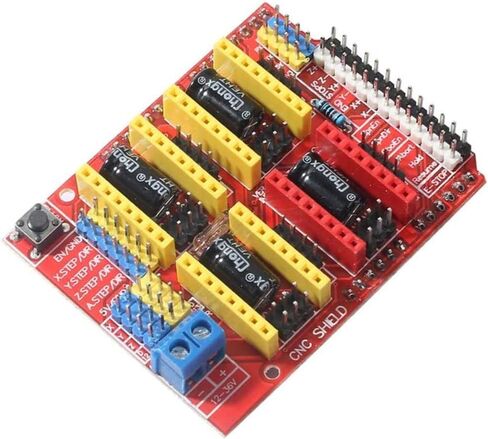 V3 حفارة ثلاثية الأبعاد لوحة وحدة توسيع درع CNC A4988 لوحة للقيادة متوافقة مع Arduino in Saudi Arabia