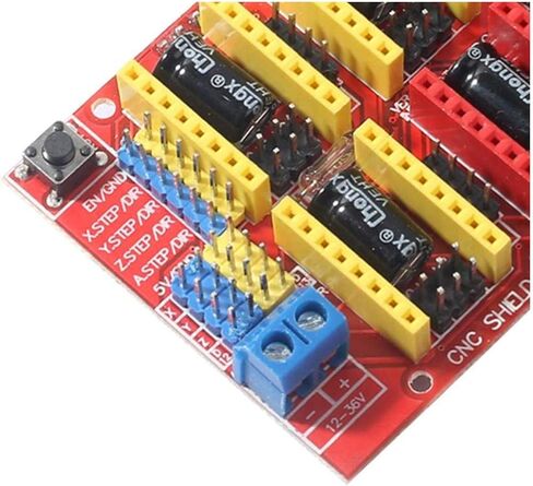 V3 حفارة ثلاثية الأبعاد لوحة وحدة توسيع درع CNC A4988 لوحة للقيادة متوافقة مع Arduino in Saudi Arabia