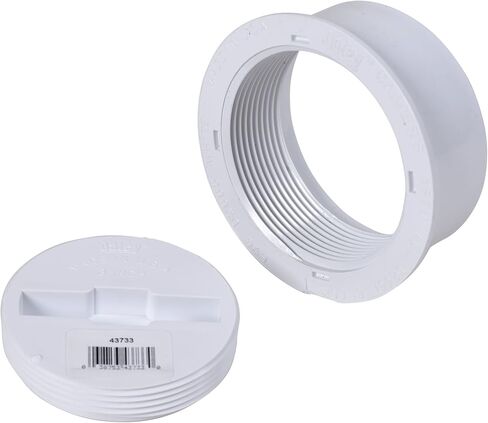 Oatey 4 in. PVC Snap-In Cleanout Assembly in Saudi Arabia