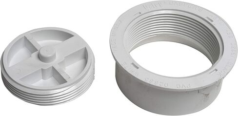 Oatey 4 in. PVC Snap-In Cleanout Assembly in Saudi Arabia