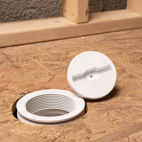 Oatey 4 in. PVC Snap-In Cleanout Assembly in Saudi Arabia