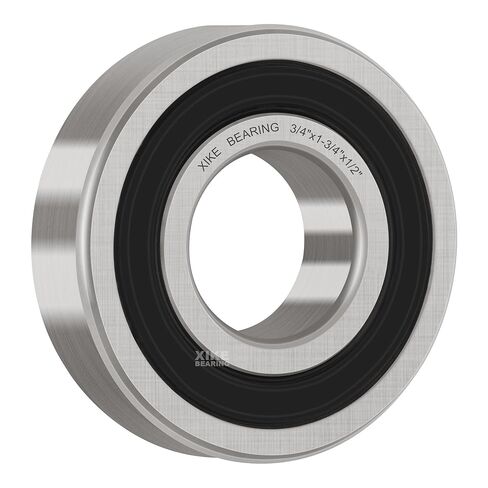 XIKE 10 Pcs Bearings 3/4" x1-3/4 x1/2", Double Rubber Seals and Pre-Lubricated, Deep Groove Ball Bearing. in Saudi Arabia
