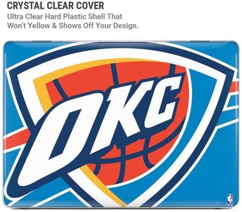 Skinit Case + Skin Compatible with MacBook Air 13in (2020) - Officially Licensed NBA Oklahoma City Thunder Large Logo Design in Saudi Arabia
