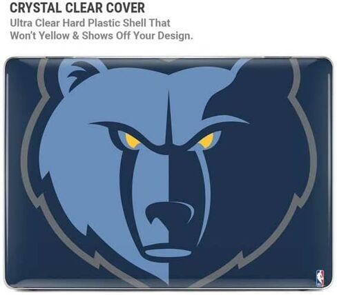 حافظة Skinit + غلاف متوافق مع جهاز MacBook Air 13in (2020) - تصميم شعار كبير مرخص رسميًا من NBA Memphis Grizzlies in Saudi Arabia