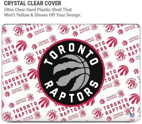 Skinit Case + Skin Compatible with MacBook Air 13in (2020) - Officially Licensed NBA Toronto Raptors Logo Blast Design in Saudi Arabia