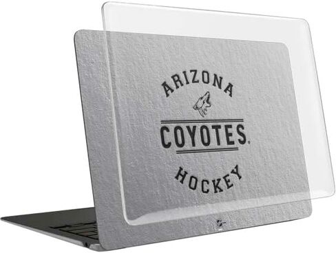 Skinit Case + Skin Compatible with MacBook Air 13in M1 (2021) - Officially Licensed NHL Arizona Coyotes Black Text Design in Saudi Arabia