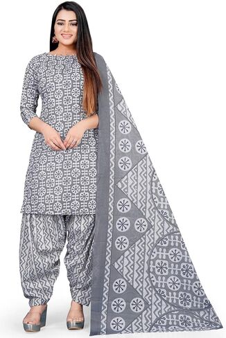 SB Traders Indian Ready to Wear Patiyala Salwar Suit with Dupatta for Women & Girls in Saudi Arabia